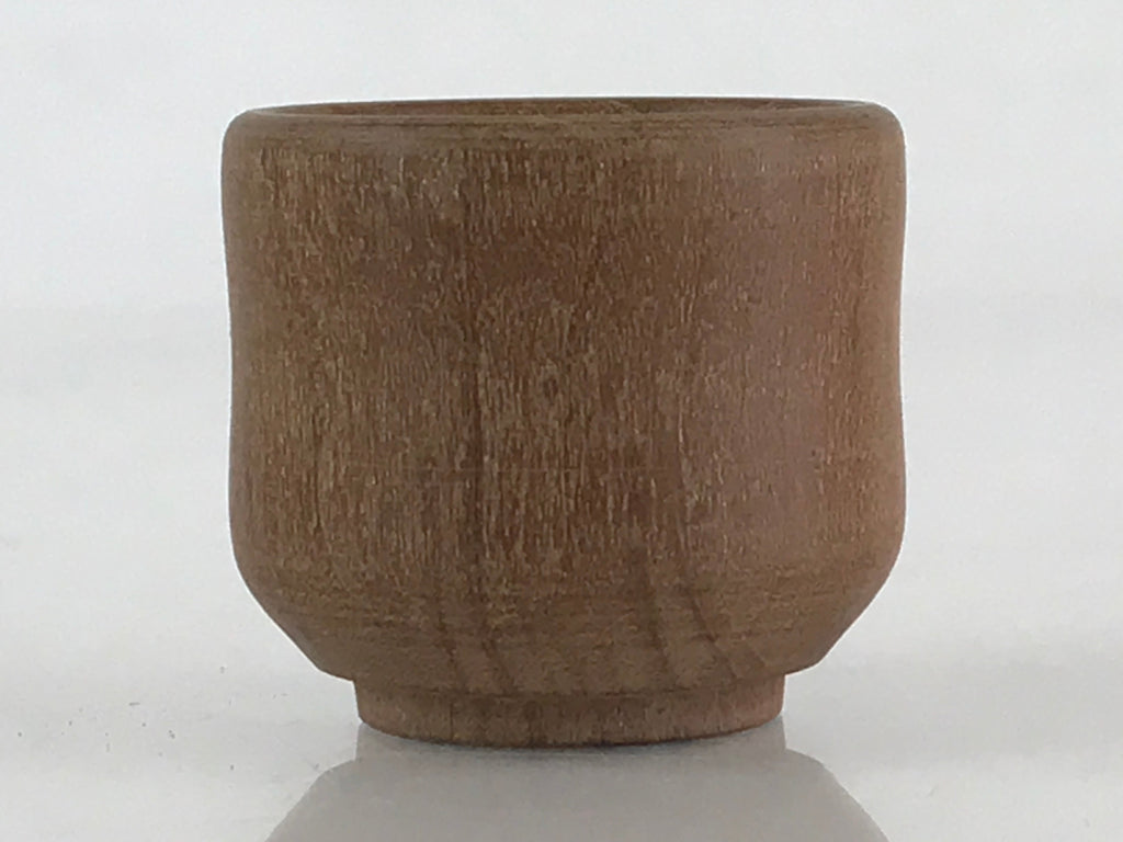 Japanese Wooden Sake Cup Vtg Guinomi Ochoko Sakazuki Wooden Products G75