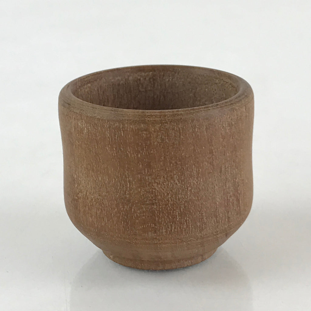 Japanese Wooden Sake Cup Vtg Guinomi Ochoko Sakazuki Wooden Products G75