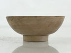 Japanese Wooden Sake Cup Vtg Wood Carved Guinomi Ochoko Sakazuki Brown G73