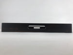 Japanese Wooden Serving Tray Vtg Large Kyoto Obon Dark Brown Rectangle UR869