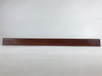 Japanese Wooden Serving Tray Vtg Obon Aizu-nuri Maki-e Peony Flowers UR870