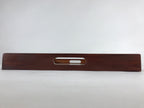 Japanese Wooden Serving Tray Vtg Obon Aizu-nuri Maki-e Peony Flowers UR870