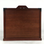 Japanese Wooden Sewing Box Vtg Cosmetic Box Tansu 4 Drawers 1door Haribako T311