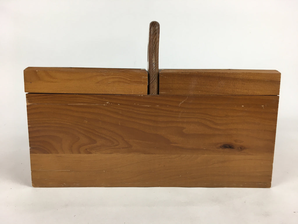 Japanese Wooden Sewing Box Vtg Haribako Chest Tansu 1 Drawers T296