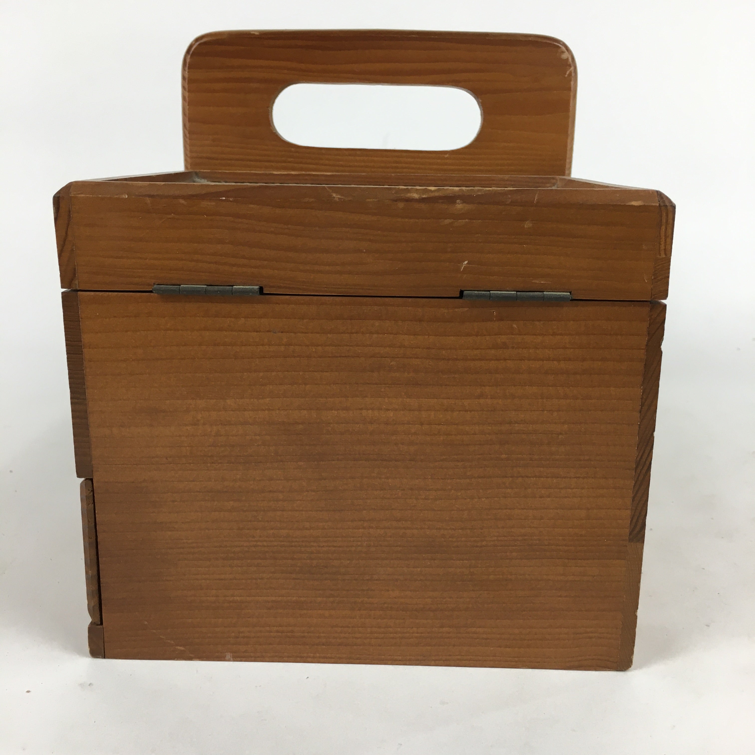 Japanese Wooden Sewing Box Vtg Haribako Chest Tansu 1 Drawers T296