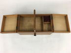 Japanese Wooden Sewing Box Vtg Haribako Chest Tansu 1 Drawers T296