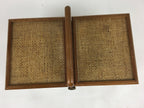 Japanese Wooden Sewing Box Vtg Haribako Chest Tansu 1 Drawers T296