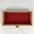 Japanese Wooden Sewing Box Vtg Haribako Chest Tansu 1 Drawers T314