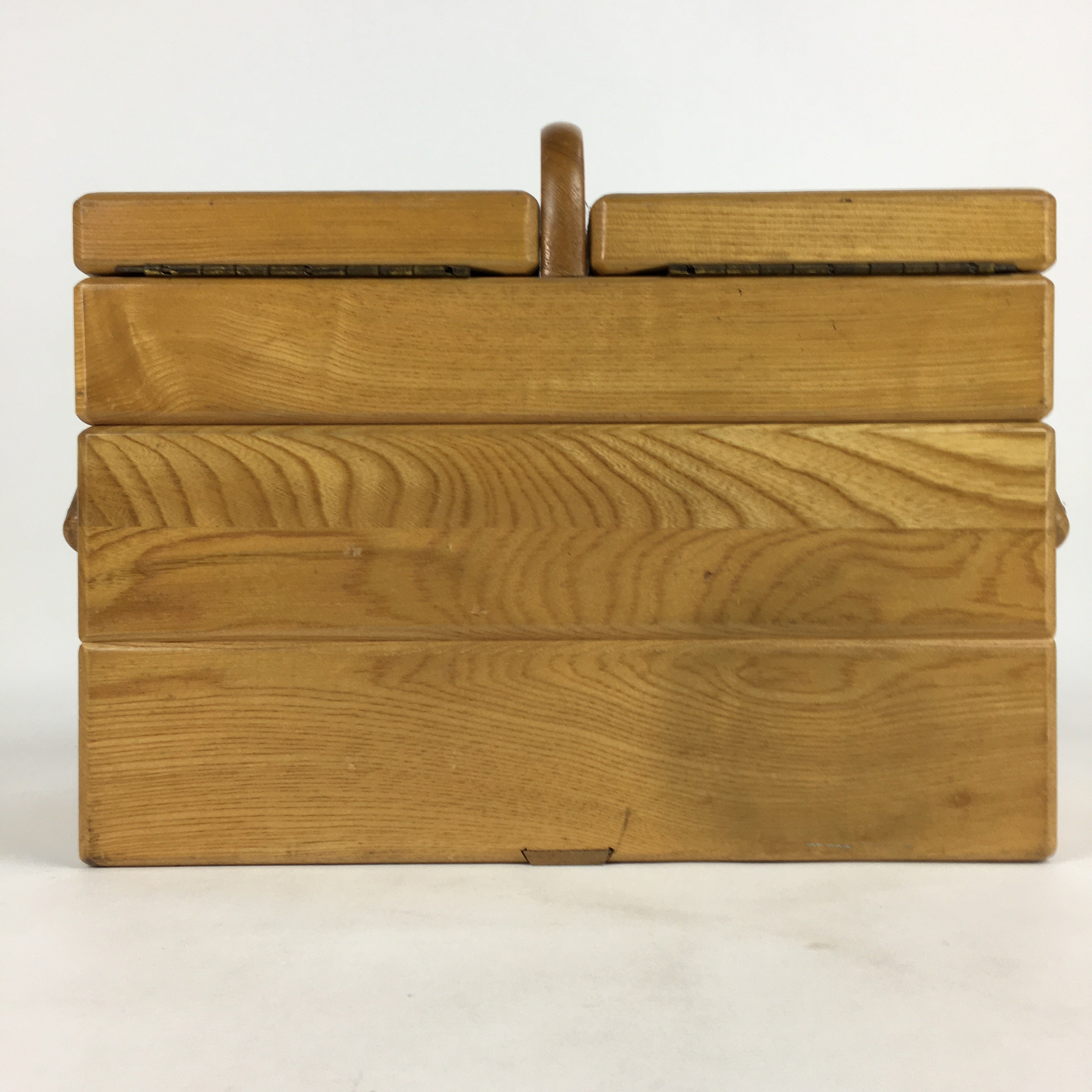 Japanese Wooden Sewing Box Vtg Haribako Chest Tansu 1 Drawers T314