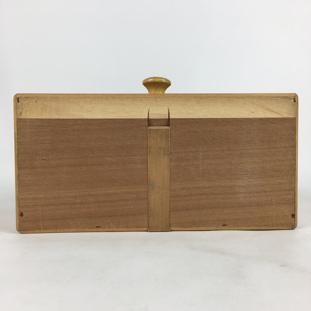 Japanese Wooden Sewing Box Vtg Haribako Chest Tansu 1 Drawers T314