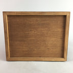 Japanese Wooden Sewing Box Vtg Haribako Chest Tansu 2 Drawers Grain T162