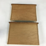 Japanese Wooden Sewing Box Vtg Haribako Chest Tansu 2 Drawers T257