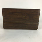 Japanese Wooden Sewing Box Vtg Haribako Chest Tansu 2 Drawers T257