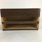 Japanese Wooden Sewing Box Vtg Haribako Chest Tansu 2 Drawers T257