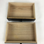 Japanese Wooden Sewing Box Vtg Haribako Chest Tansu 2 Drawers T261