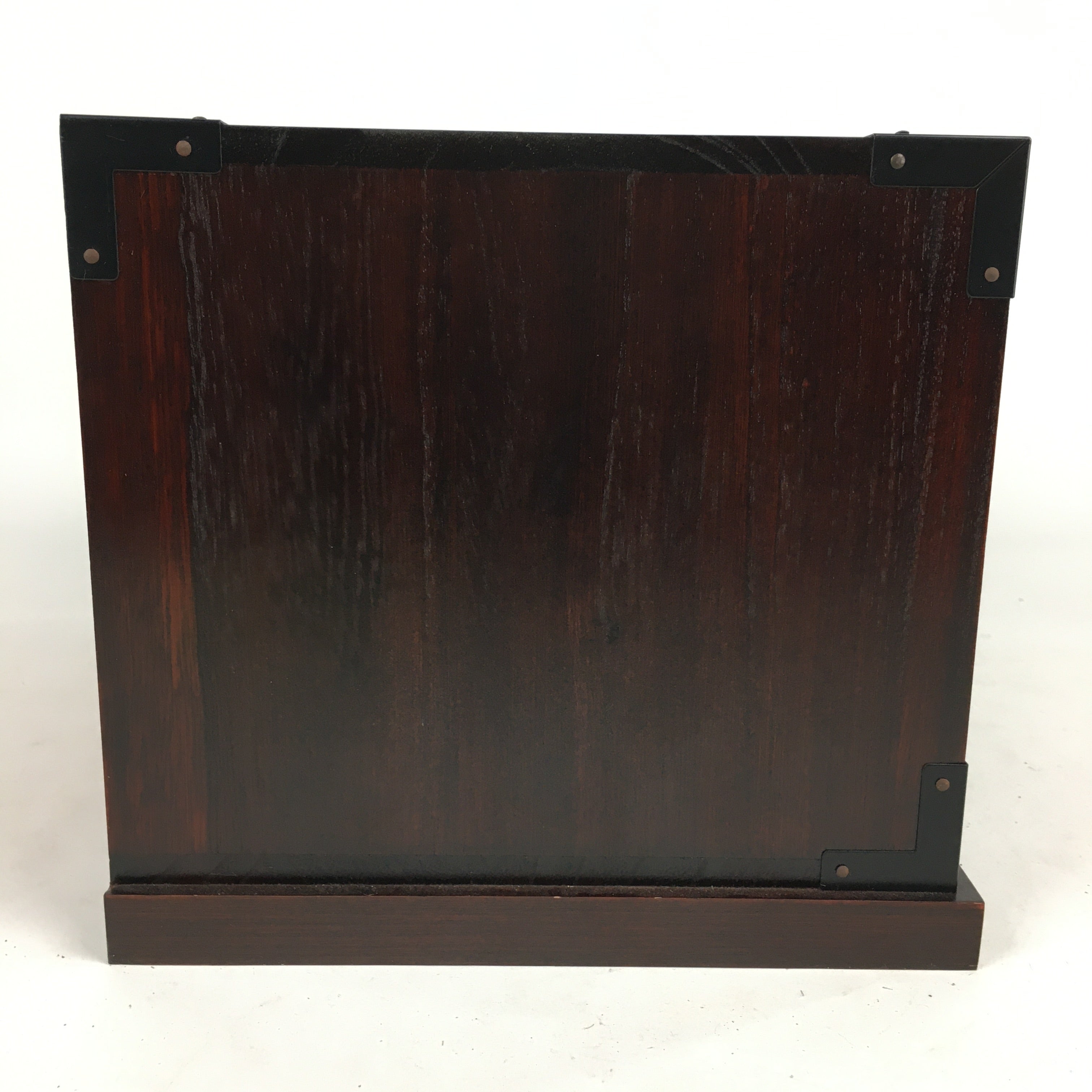 Japanese Wooden Sewing Box Vtg Haribako Chest Tansu 2 Drawers T272