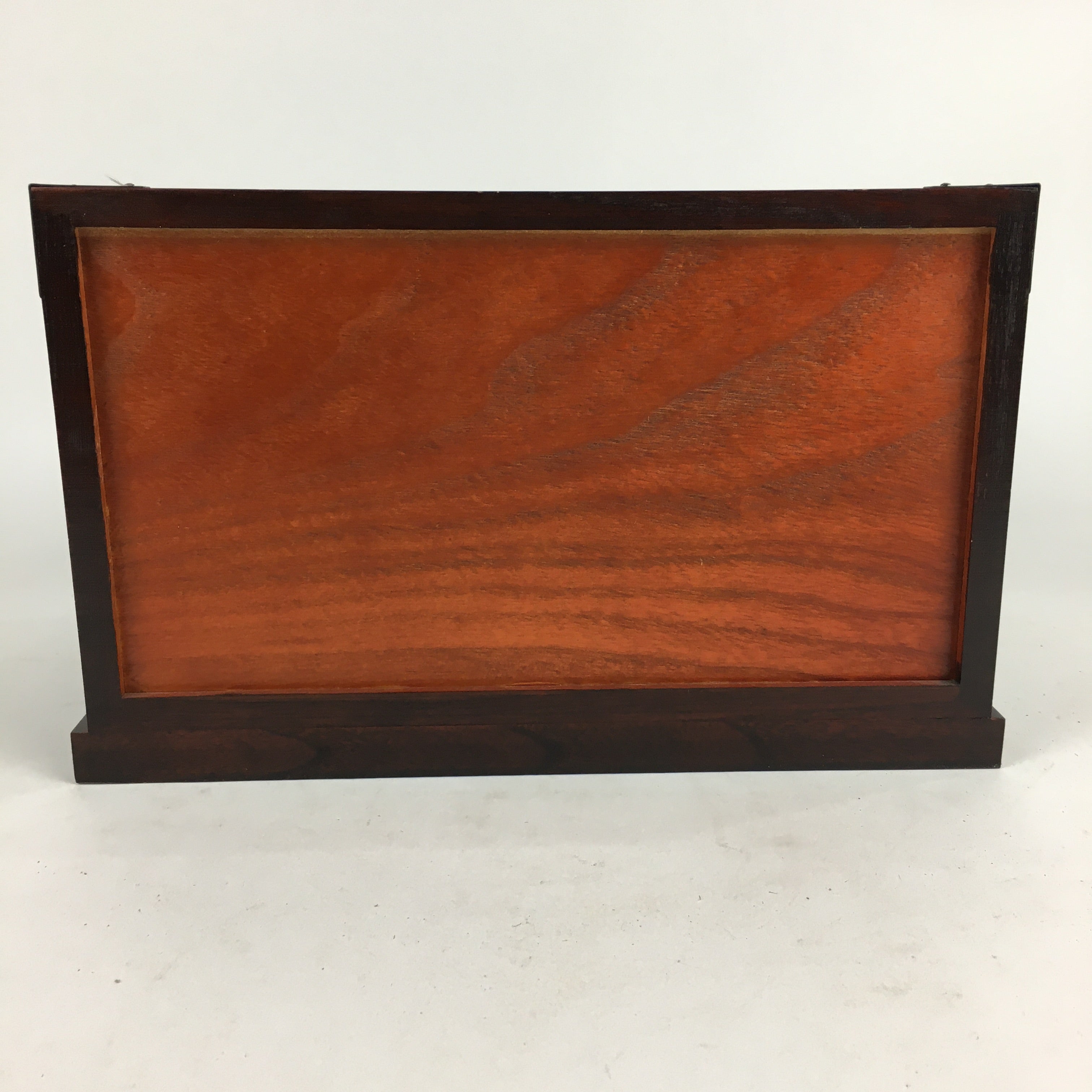 Japanese Wooden Sewing Box Vtg Haribako Chest Tansu 2 Drawers T272