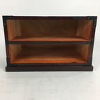 Japanese Wooden Sewing Box Vtg Haribako Chest Tansu 2 Drawers T272