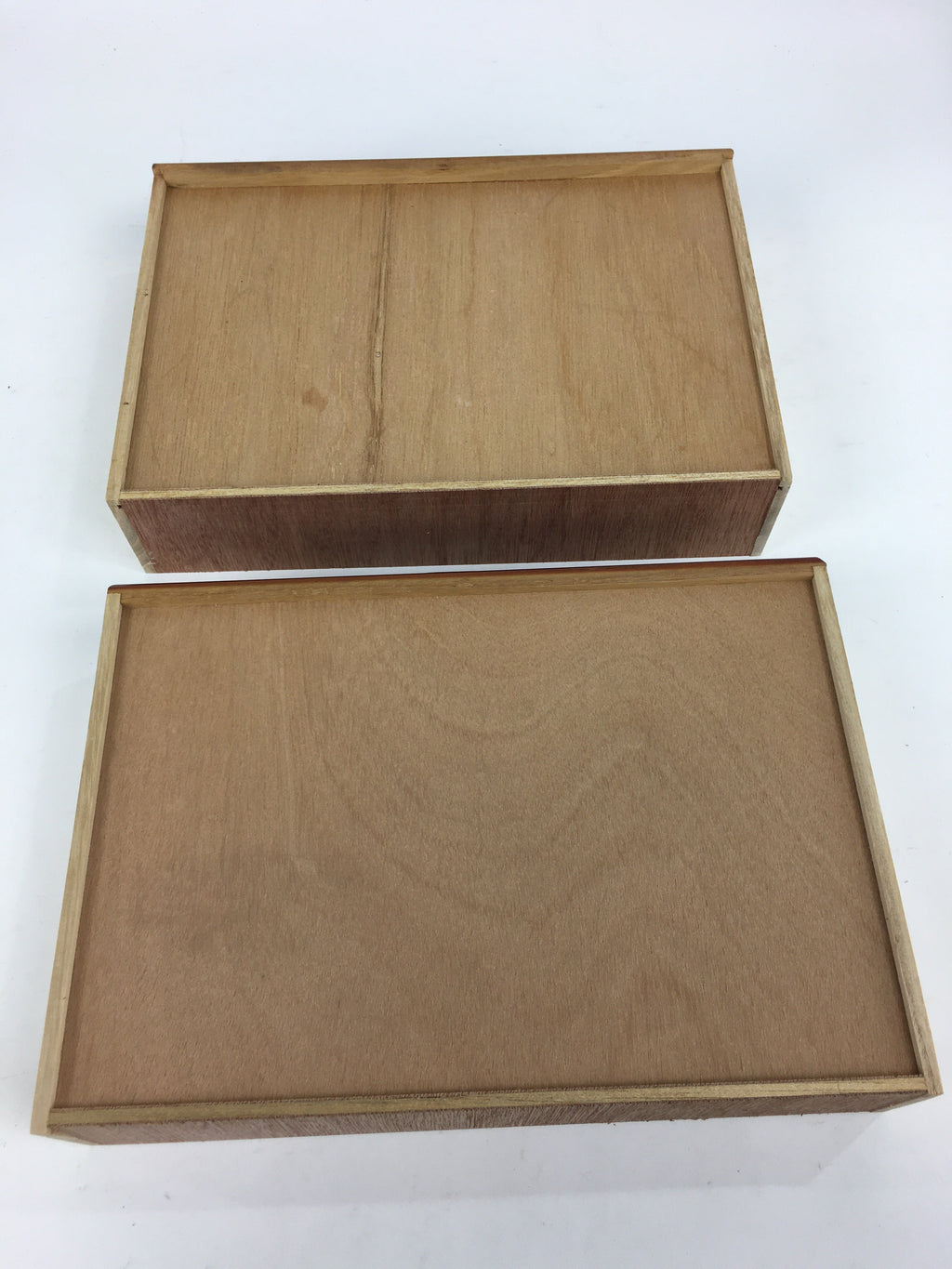 Japanese Wooden Sewing Box Vtg Haribako Chest Tansu 2 Drawers T273