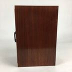 Japanese Wooden Sewing Box Vtg Haribako Chest Tansu 2 Drawers T273