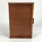 Japanese Wooden Sewing Box Vtg Haribako Chest Tansu 2 Drawers T273