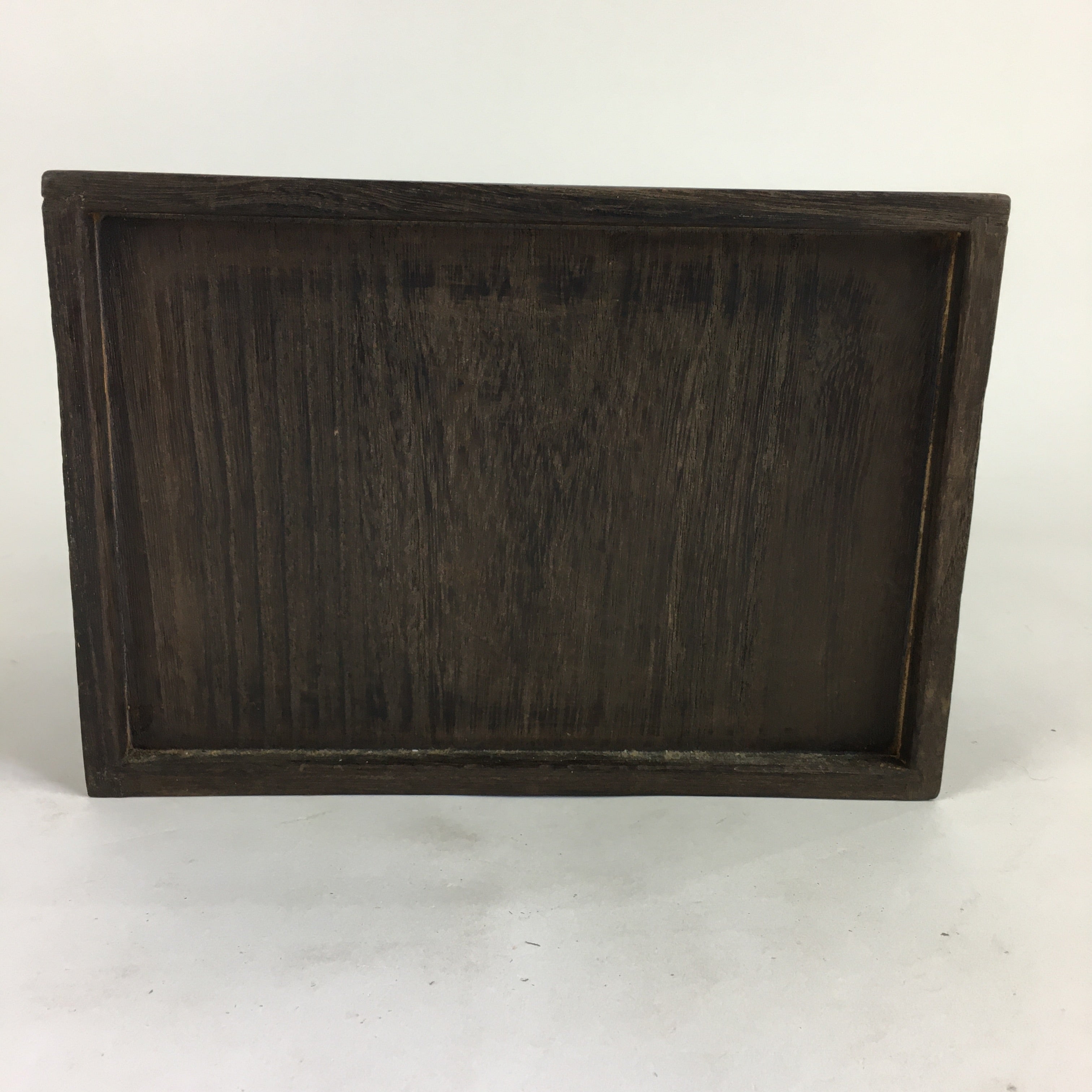 Japanese Wooden Sewing Box Vtg Haribako Chest Tansu 2 Drawers T304