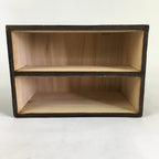 Japanese Wooden Sewing Box Vtg Haribako Chest Tansu 2 Drawers T304