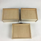 Japanese Wooden Sewing Box Vtg Haribako Chest Tansu 3 Drawers Brown T279