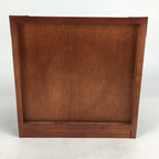 Japanese Wooden Sewing Box Vtg Haribako Chest Tansu 3 Drawers Iris T280