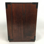 Japanese Wooden Sewing Box Vtg Haribako Chest Tansu 3 Drawers T250