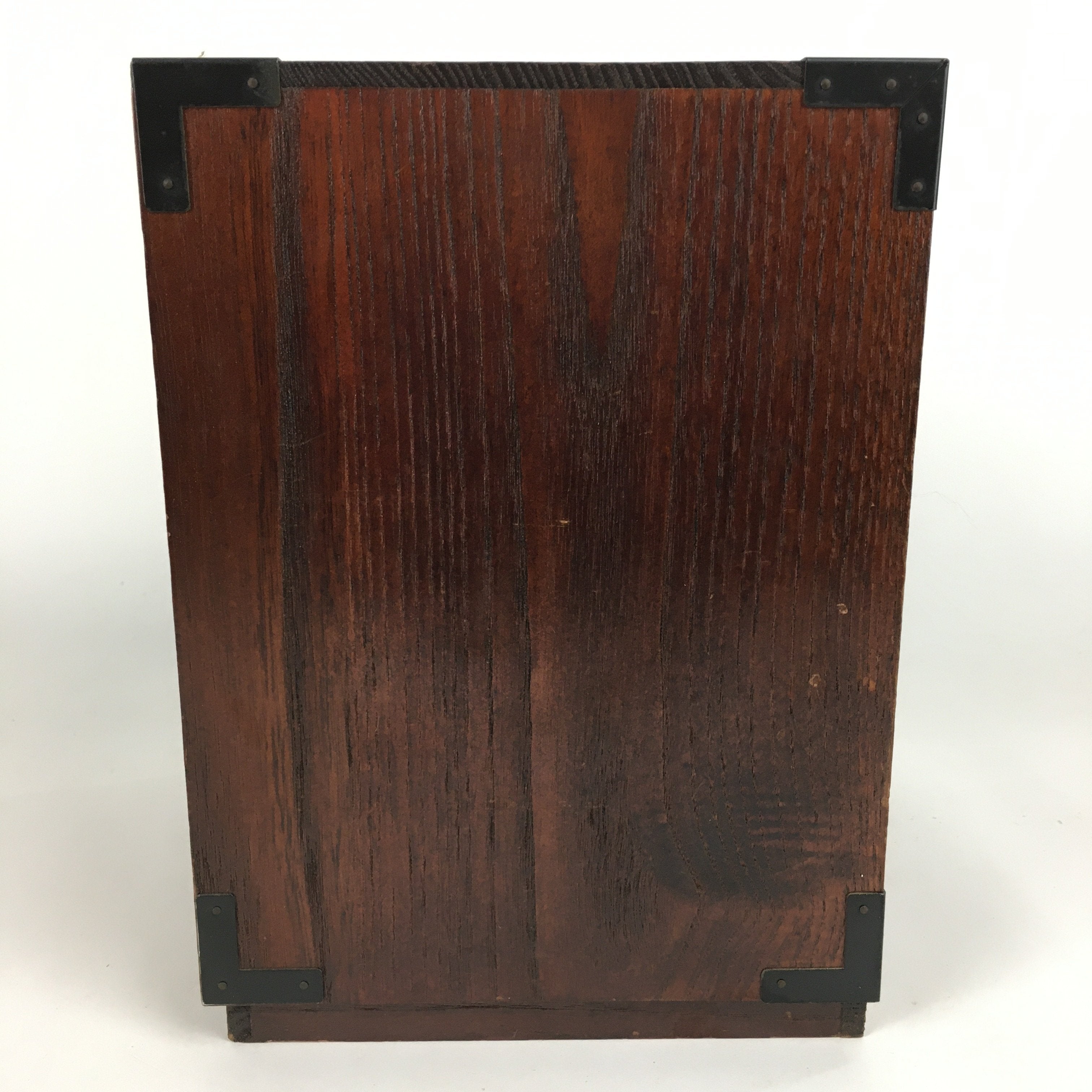 Japanese Wooden Sewing Box Vtg Haribako Chest Tansu 3 Drawers T250
