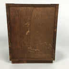 Japanese Wooden Sewing Box Vtg Haribako Chest Tansu 3 Drawers T250