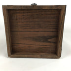 Japanese Wooden Sewing Box Vtg Haribako Chest Tansu 3 Drawers T250
