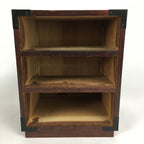 Japanese Wooden Sewing Box Vtg Haribako Chest Tansu 3 Drawers T250