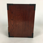 Japanese Wooden Sewing Box Vtg Haribako Chest Tansu 3 Drawers T252