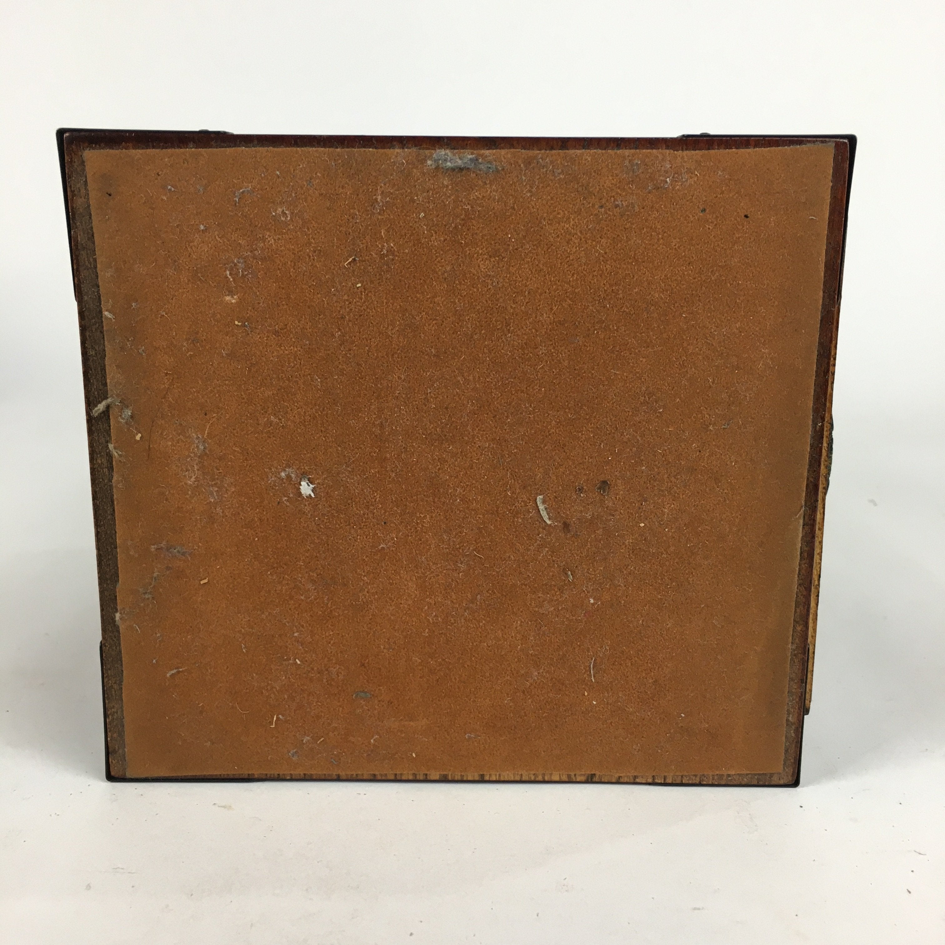 Japanese Wooden Sewing Box Vtg Haribako Chest Tansu 3 Drawers T252