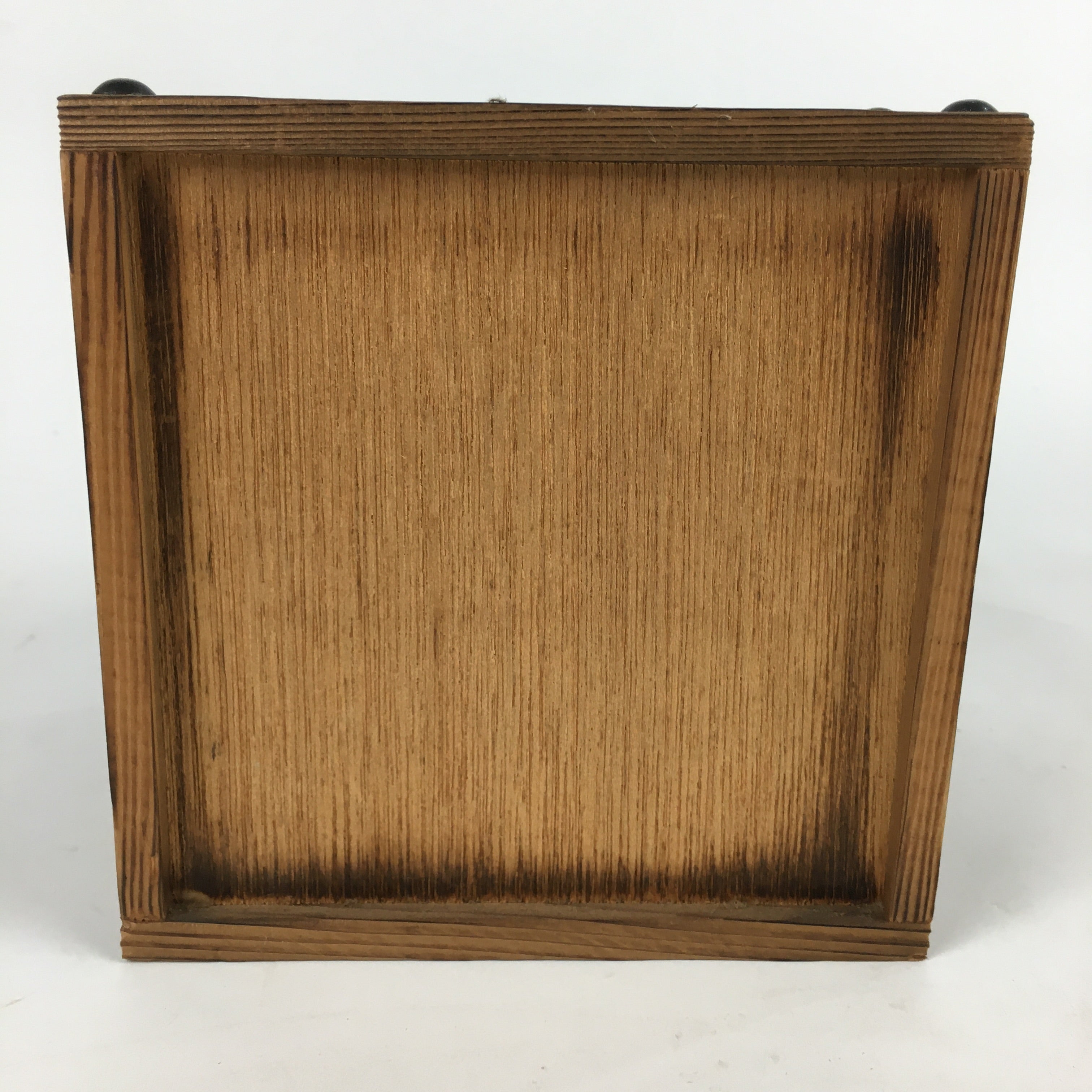 Japanese Wooden Sewing Box Vtg Haribako Chest Tansu 3 Drawers T298