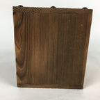 Japanese Wooden Sewing Box Vtg Haribako Chest Tansu 3 Drawers T298