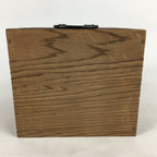 Japanese Wooden Sewing Box Vtg Haribako Chest Tansu 3 Drawers T298