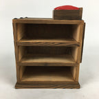 Japanese Wooden Sewing Box Vtg Haribako Chest Tansu 3 Drawers T299