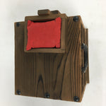 Japanese Wooden Sewing Box Vtg Haribako Chest Tansu 3 Drawers T299