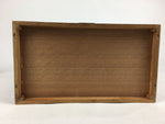 Japanese Wooden Sewing Box Vtg Haribako Chest Tansu 4 Drawers Brown T276
