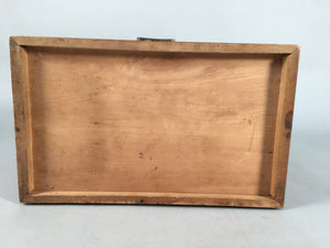 Japanese Wooden Sewing Box Vtg Haribako Chest Tansu 4 Drawers T224