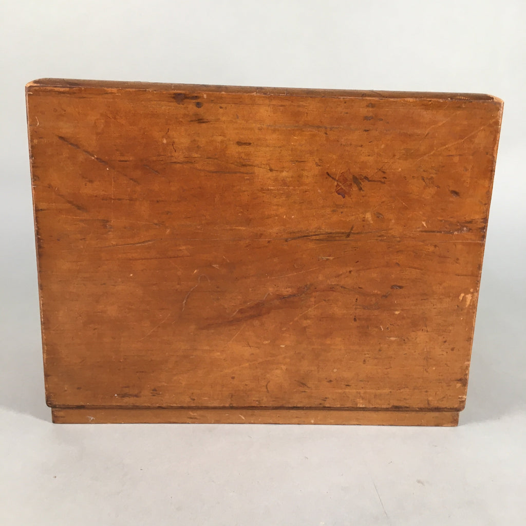 Japanese Wooden Sewing Box Vtg Haribako Chest Tansu 4 Drawers T224