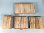 Japanese Wooden Sewing Box Vtg Haribako Chest Tansu 4 Drawers T231