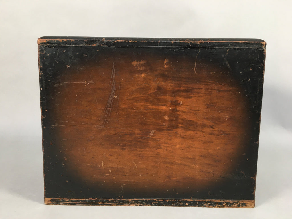 Japanese Wooden Sewing Box Vtg Haribako Chest Tansu 4 Drawers T234