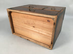 Japanese Wooden Sewing Box Vtg Haribako Chest Tansu 4 Drawers T234