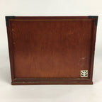 Japanese Wooden Sewing Box Vtg Haribako Chest Tansu 4 Drawers T262