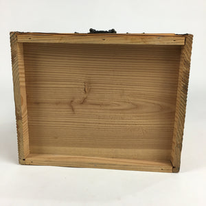 Japanese Wooden Sewing Box Vtg Haribako Chest Tansu 4 Drawers T266