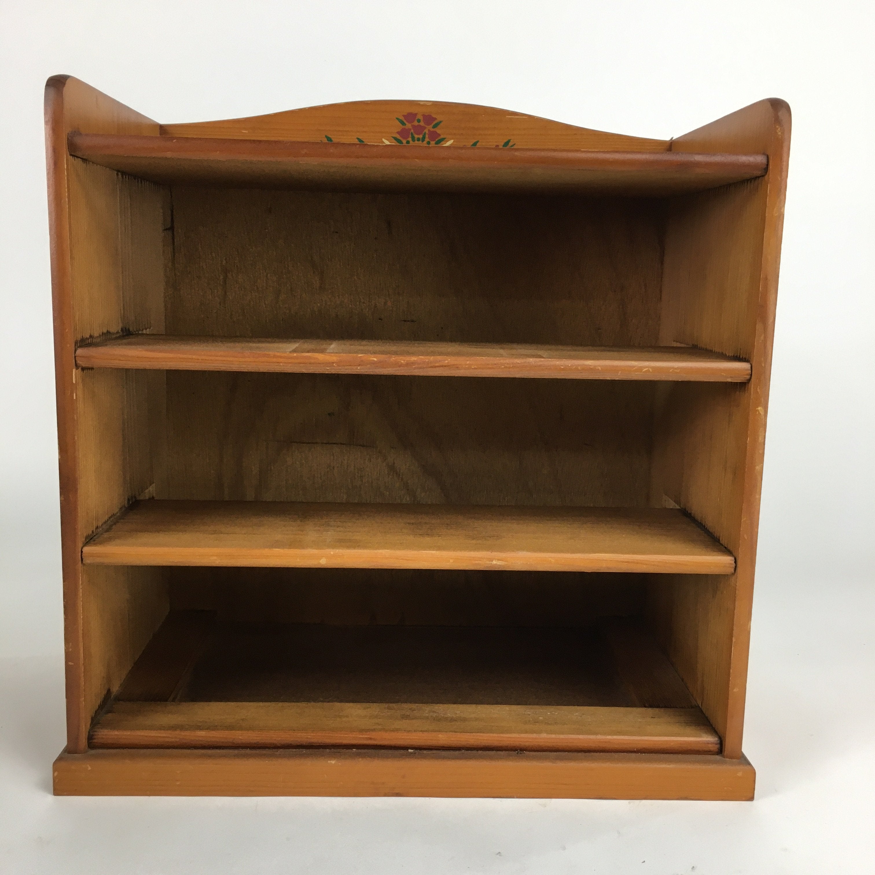 Japanese Wooden Sewing Box Vtg Haribako Chest Tansu 6 Drawers T255